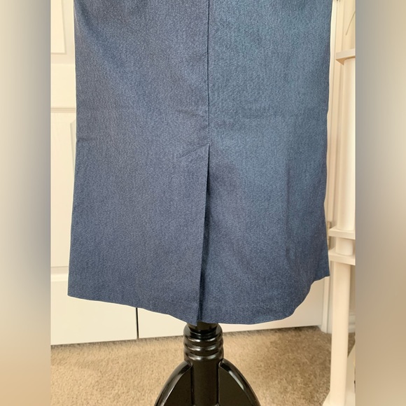 Like new! Stop Staring Denim Dress - Pin Up Style Sheath MIDI Dress - Picture 5 of 14